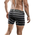 Striped Boxer // Grey (L)