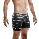 Striped Boxer // Grey (L)