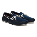Lace Loafer // Navy + White (US: 9)