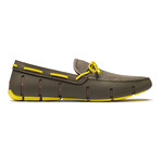 Braided Lace Loafer // Khaki + Yellow (US: 11)