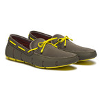 Braided Lace Loafer // Khaki + Yellow (US: 11)