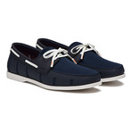 Boat Loafer // Navy + White (US: 9)