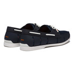 Boat Loafer // Navy + White (US: 9)