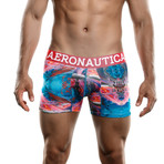 Aeronautica Microfiber Boxer Medium // Airplane Purple (XL)