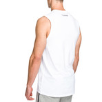 Trainer Muscle Tank // White (XS)