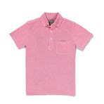 Audubon Short-Sleeve Oxford Polo // Pink (XL)