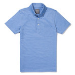 Halsey Short-Sleeve Oxford Polo // Sky Blue (M)