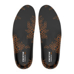 Enertor Full Length // Black + Orange (Size 6-7)