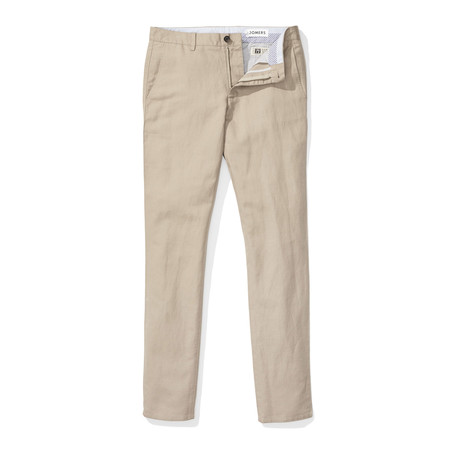 Bradhurst Slim Linen Chinos // Khaki (28WX34L)