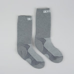 Terrain Waterproof Walking Socks // Heather Grey (S)