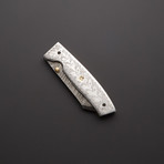 Silver Engraved Knife // F-23