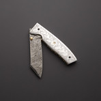 Silver Engraved Knife // F-23