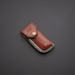 Silver Engraved Knife // F-23