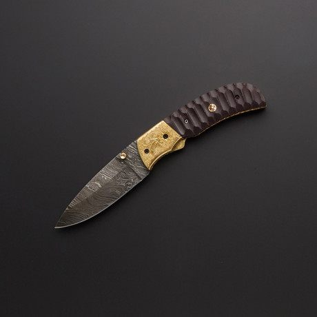 Pocket Maroon Knife // F-31