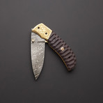 Pocket Maroon Knife // F-31