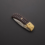 Pocket Maroon Knife // F-31