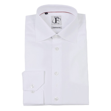 Contemporary Oxford Button-Up Shirt // White (US: 15R)