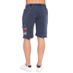 Manny Acid Wash Short // Dark Blue (S)