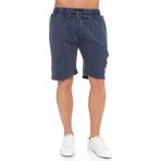 Manny Acid Wash Short // Dark Blue (S)