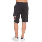 Manny Acid Wash Short // Dark Grey (S)