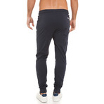 Roberto Jersey Trouser // Dark Blue (S)