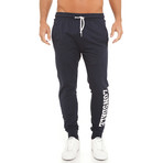 Roberto Jersey Trouser // Dark Blue (S)