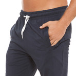 Roberto Jersey Trouser // Dark Blue (S)