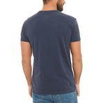 Ricky Acid Wash Slub T-Shirt // Avio (S)