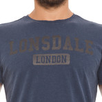 Ricky Acid Wash Slub T-Shirt // Avio (S)