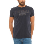 Ricky Acid Wash Slub T-Shirt // Dark Blue (M)