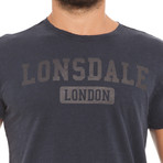 Ricky Acid Wash Slub T-Shirt // Dark Blue (M)