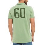 Oscar Acid Wash Polo // Green (S)