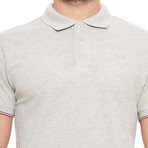 Floyd Polo // Light Grey Melange (XL)
