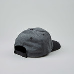 Fits Comfort Jersey Cap 2 Tones // Charcoal + Black