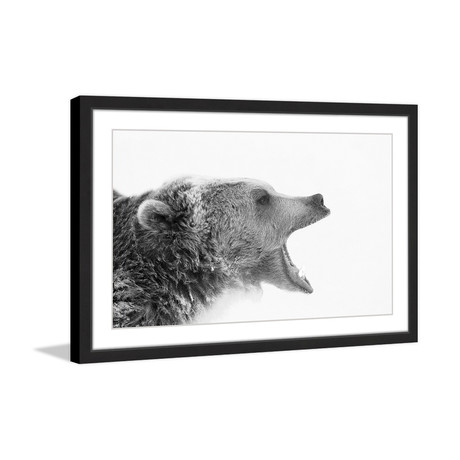Call of the Wild // Framed Painting Print (18"W x 12"H x 1.5"D)