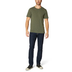 Mickey S/S Mock Twist. // Deep Lichen Green (2XL)