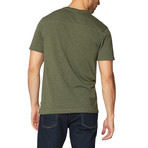 Mickey S/S Mock Twist. // Deep Lichen Green (2XL)