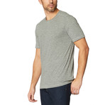 Mickey S/S Mock Twist. // Heather Gray (XL)