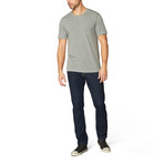 Mickey S/S Mock Twist. // Heather Gray (XL)