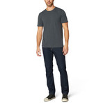 Mickey S/S Mock Twist. // Ombre Blue (L)