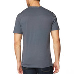 Swarts S/S Crew Neck Supima Stripe // Ombre Blue (S)