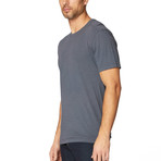 Swarts S/S Crew Neck Supima Stripe // Ombre Blue (S)