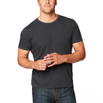 Swarts S/S Crew Neck Supima Stripe // Stretch Limo (2XL)