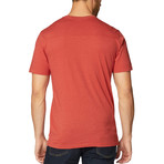 Swarts S/S Crew Neck Supima Stripe // Tandori Spice (L)