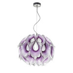 Flora // Suspension Lamp // Medium (Purple)