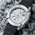 Mauron Musy Classic Steel Armure Automatic // MU 01-204 (Additional Black Leather Strap)