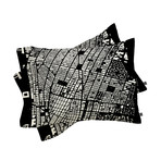 NYC // Pillow Case // Black // Set of 2