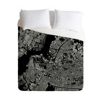 Brooklyn // Duvet Cover // Black (Twin)