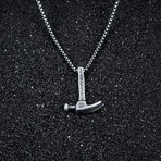 Axel Necklace // Aged Silver