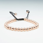 Macrame Bracelet // Rose Gold